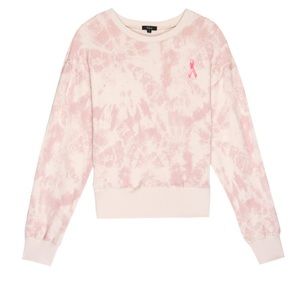 Rails light pink and white tie dye sweatshirt. SZ. S. NWT